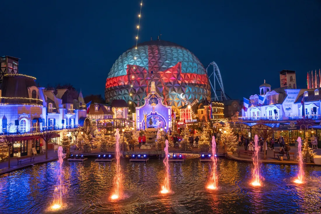 Europa-Park dans la féérique ambiance de Noël