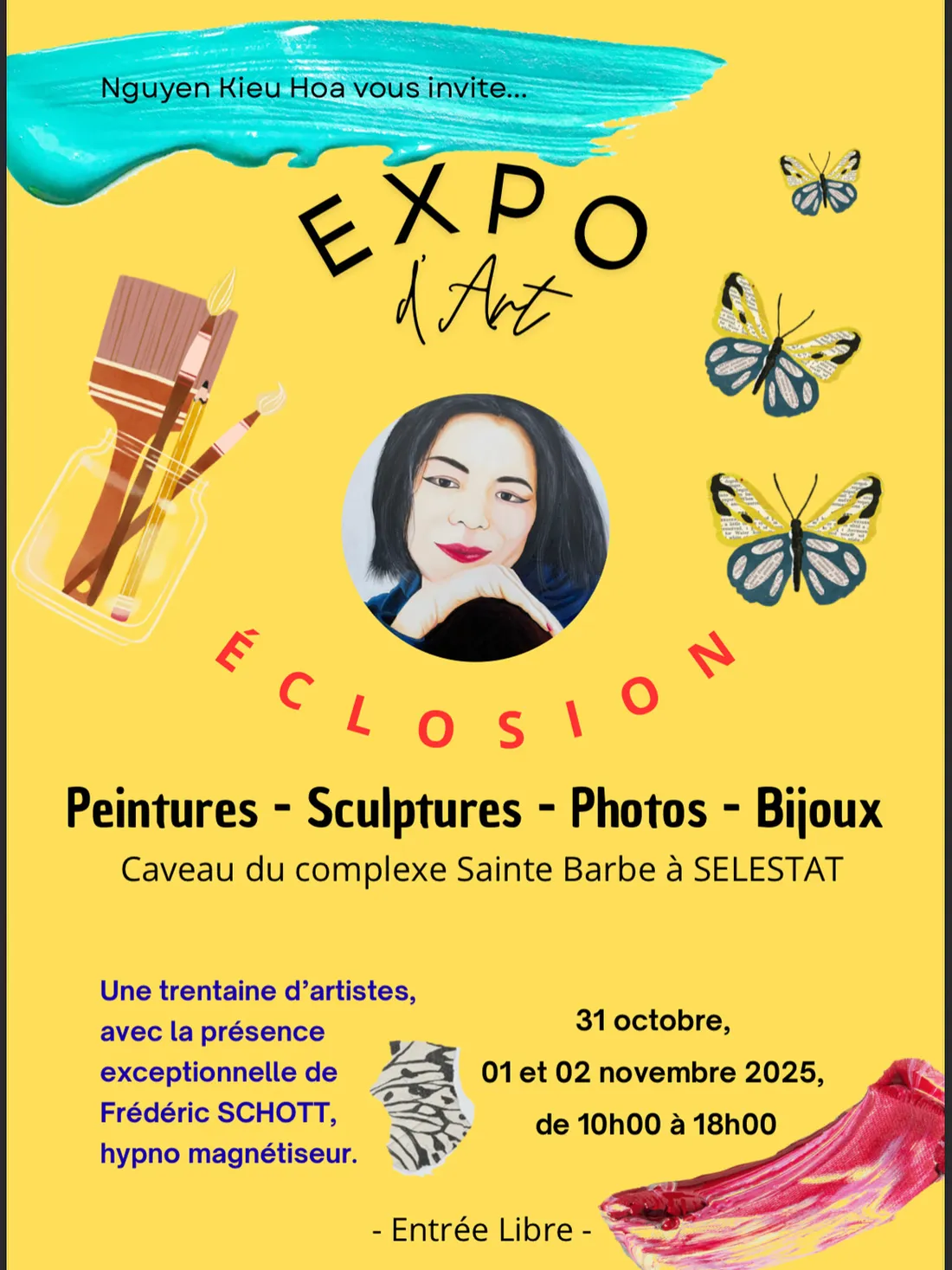 Expo d'Art : "Éclosion" par Nguyen Kieu Hoa