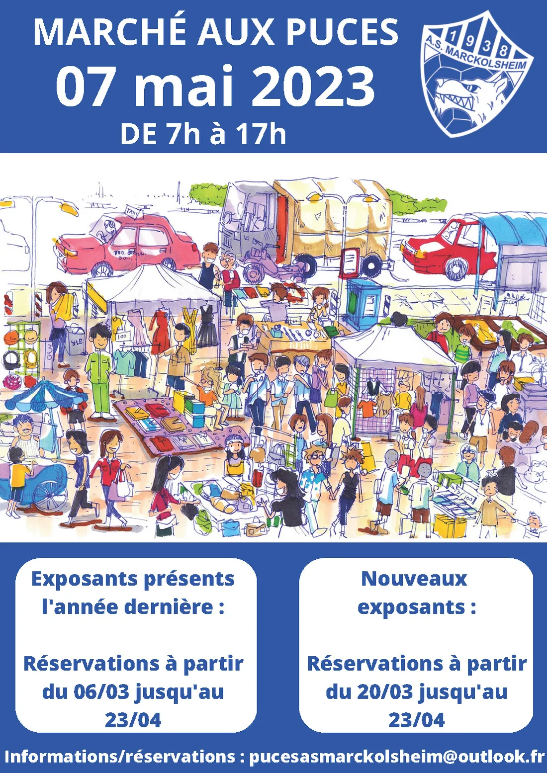 marché aux puces marckolsheim