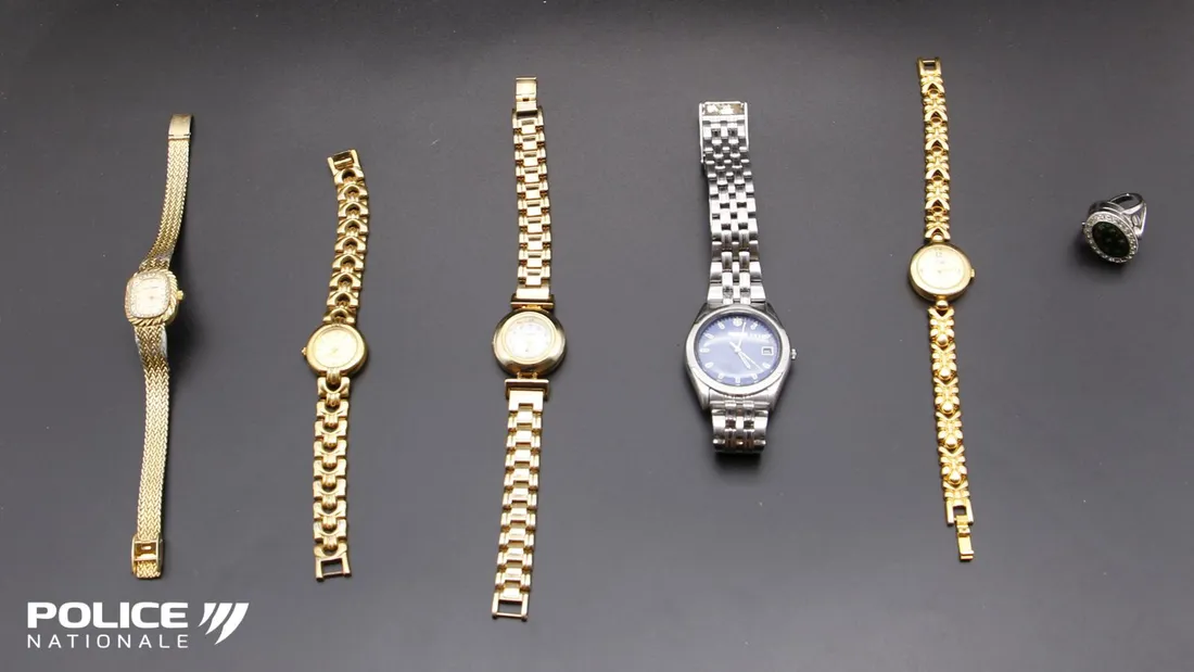 Le 26 août dernier, des bijoux volés ont été retrouvés.