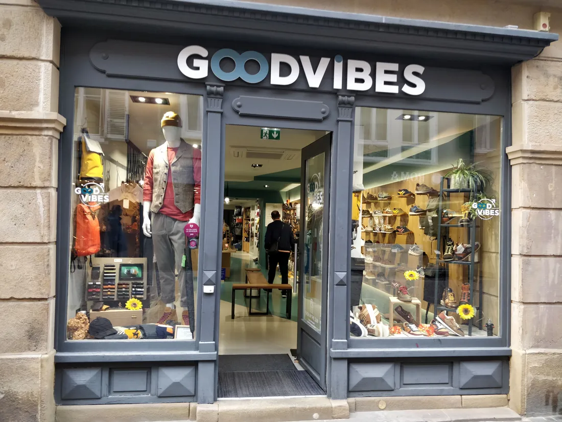 La boutique homme Goodvibes au 57 Grand-rue à Strasbourg
