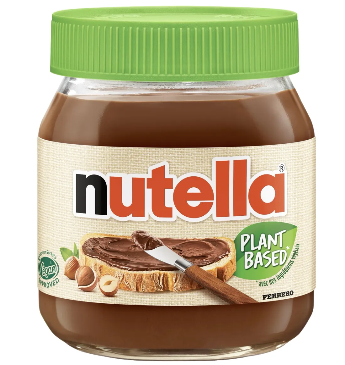 Un Nutella sans lait, avec des pois chiches et du sirop de riz.