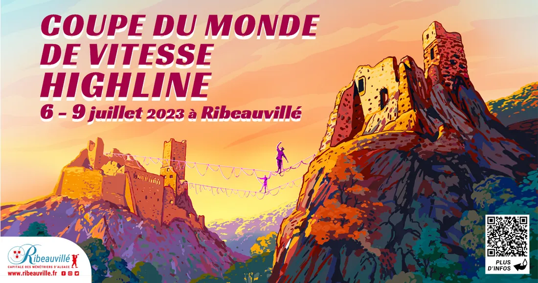 Coupe du Monde de Highline 2023 Ribeauvillé