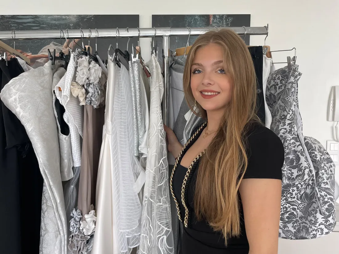 La styliste alsacienne a organisé son propre défilé de mode le 3 juillet dernier.