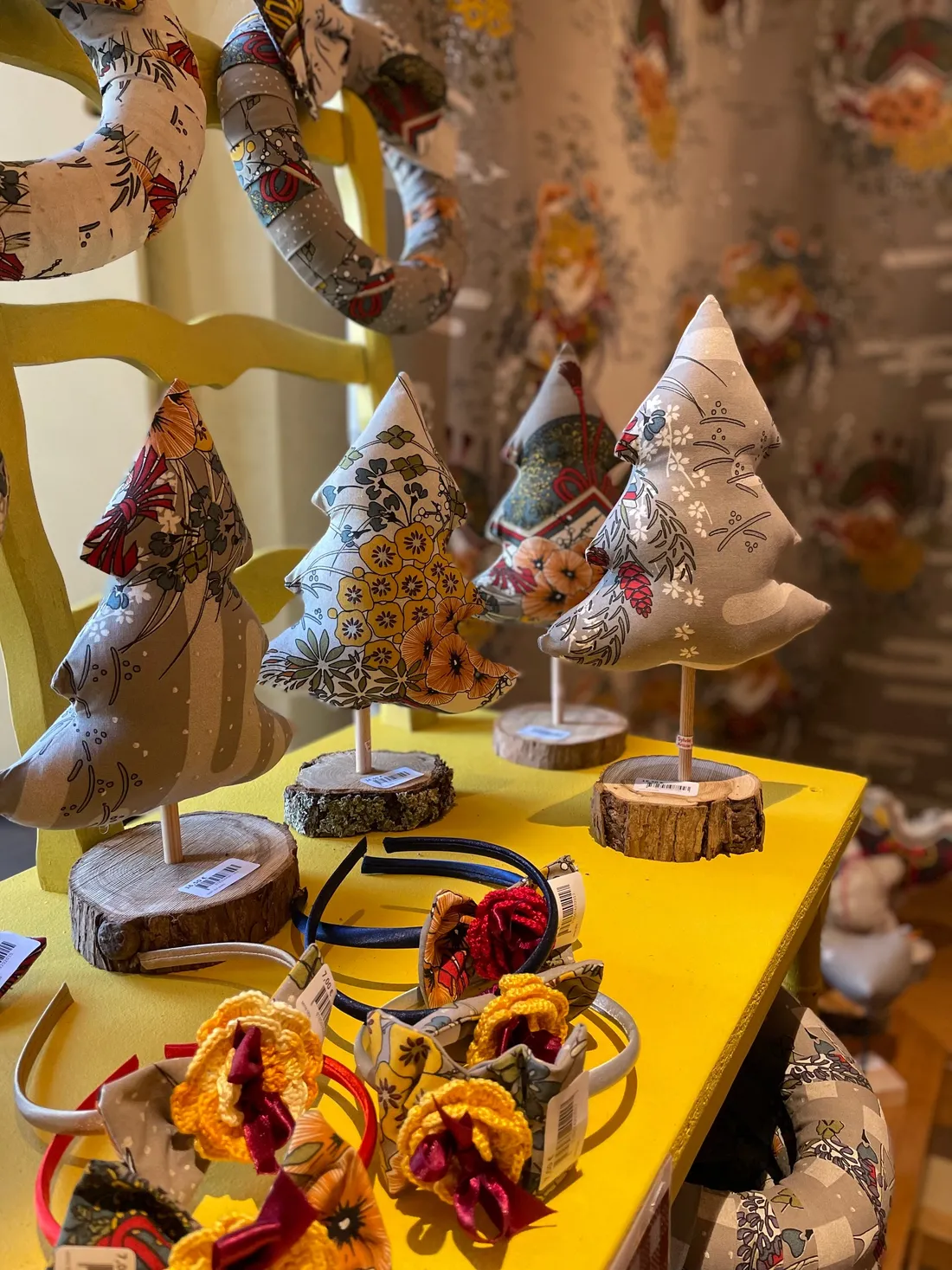 Le tissu de Noël de Mulhouse est labellisé "Alsace Terre textile"