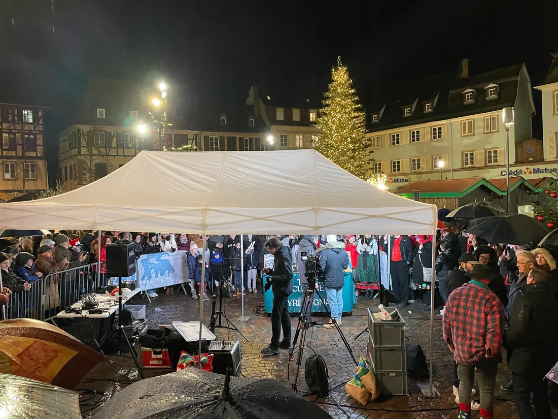 Malgré la pluie, le public est venu en nombre à Sélestat