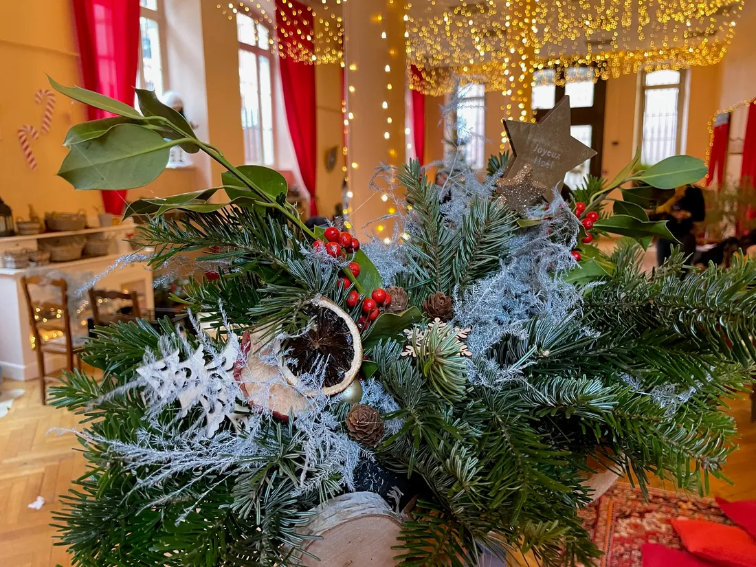 Voilà mon arrangement floral, confectionné en une heure