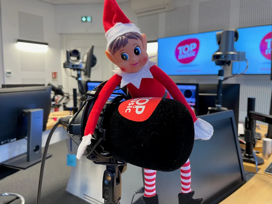 Sans qu'on s'en rende compte, le lutin farceur a visité Top Music