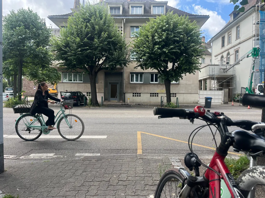 À Strasbourg, 53 % des trajets à vélo sont aujourd’hui sécurisés.