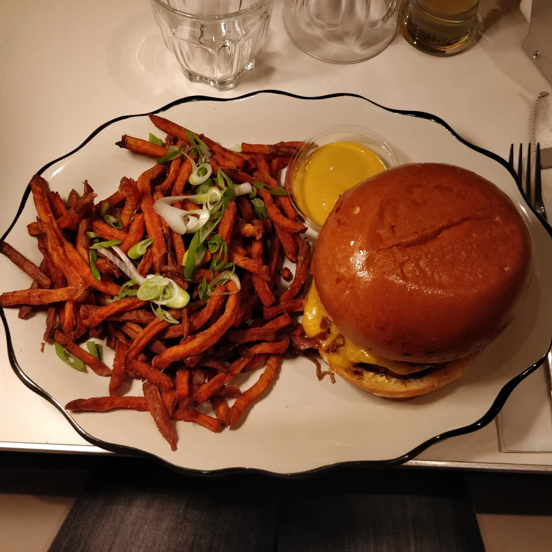 Un des emblématiques burgers du PNY, "the return of the cowboy"