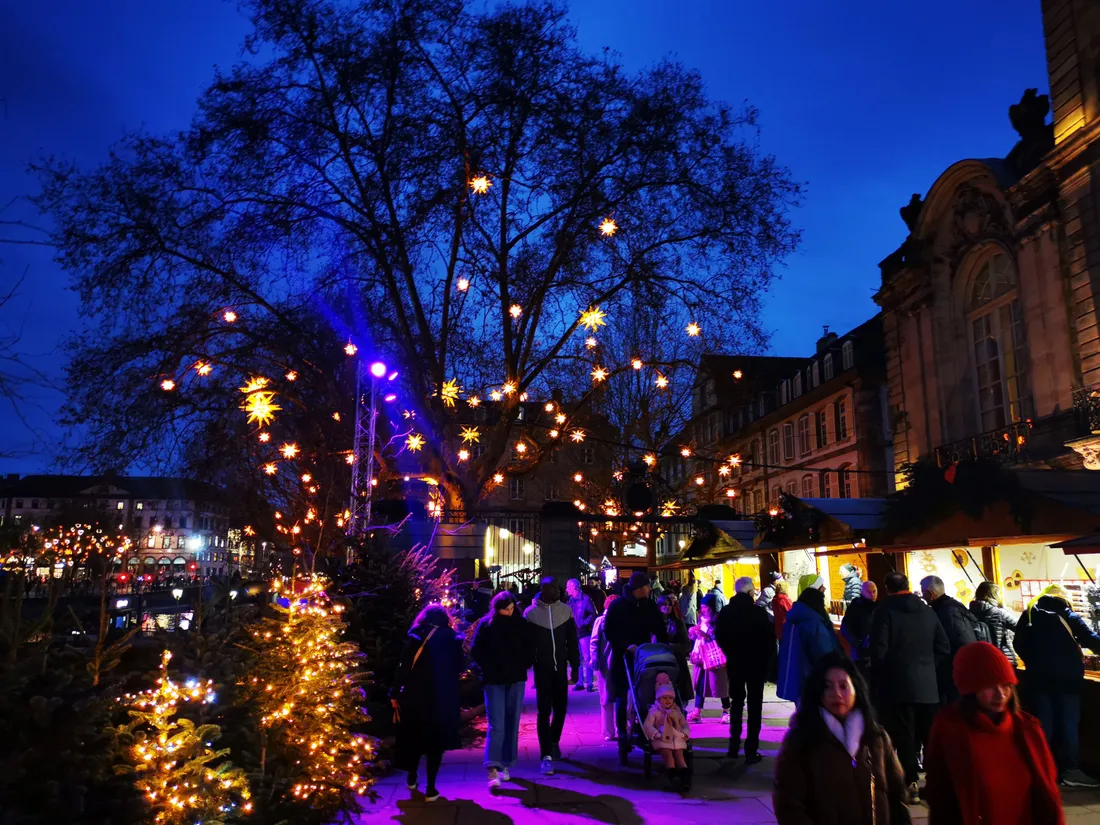 L'an passé, 3,3 millions de personnes ont visité le marché de Noël de Strasbourg.