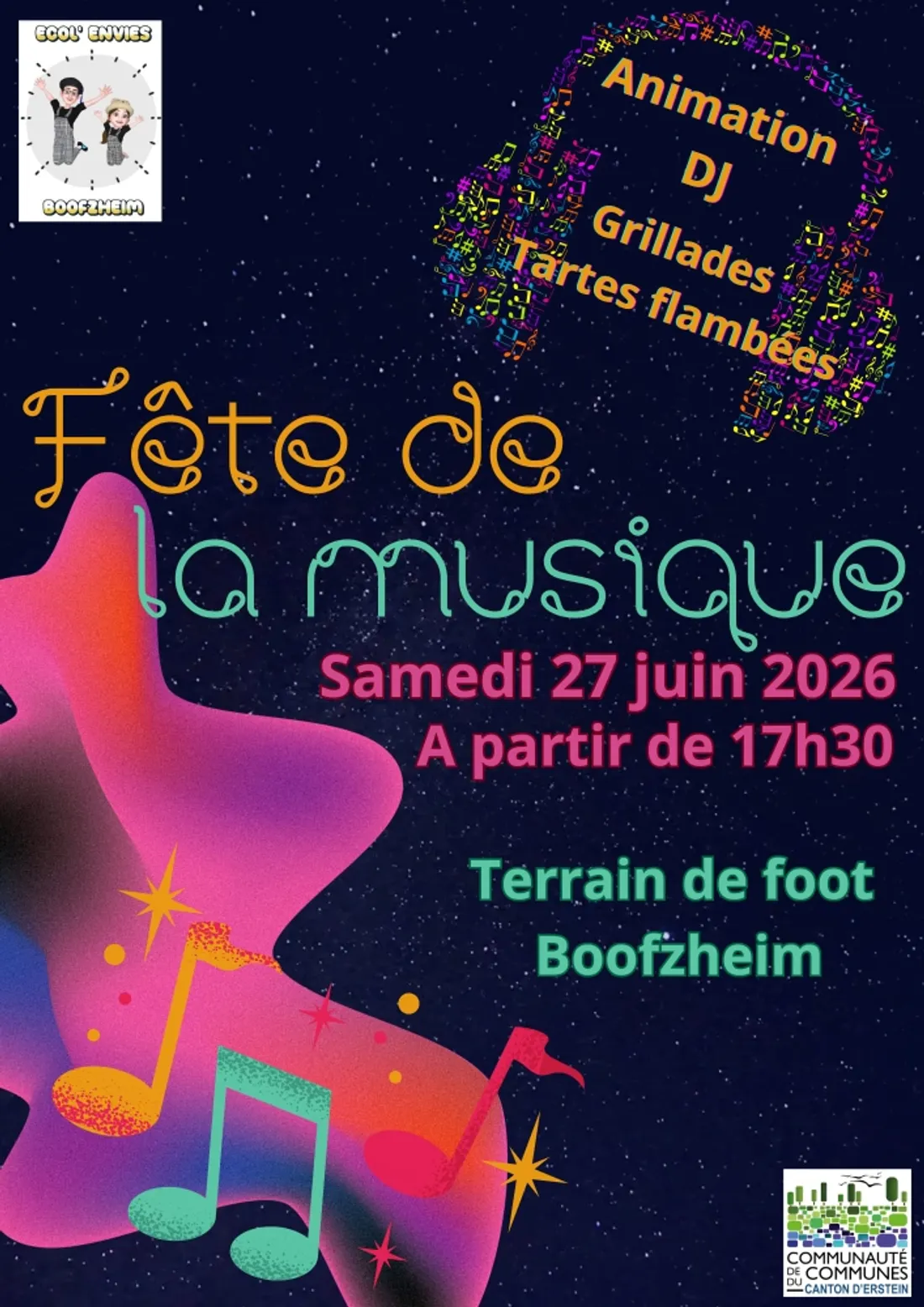 fête de la musique Boofzheim