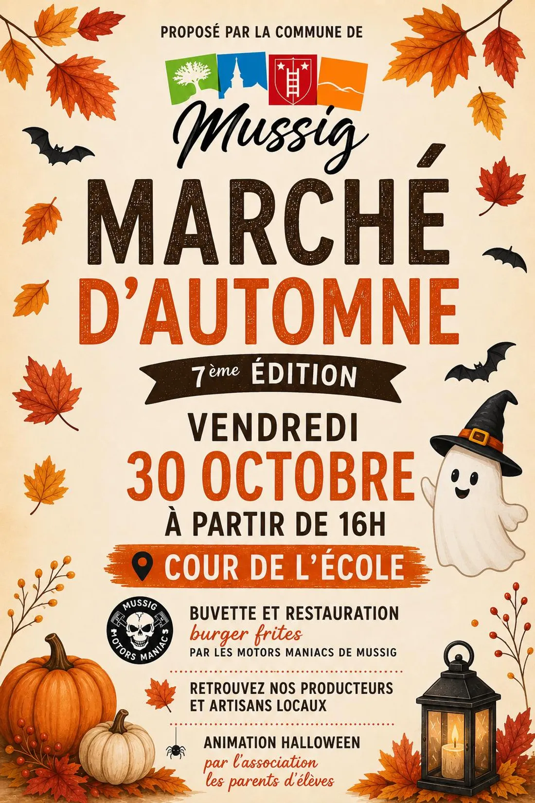 Marché d'automne à Mussig 