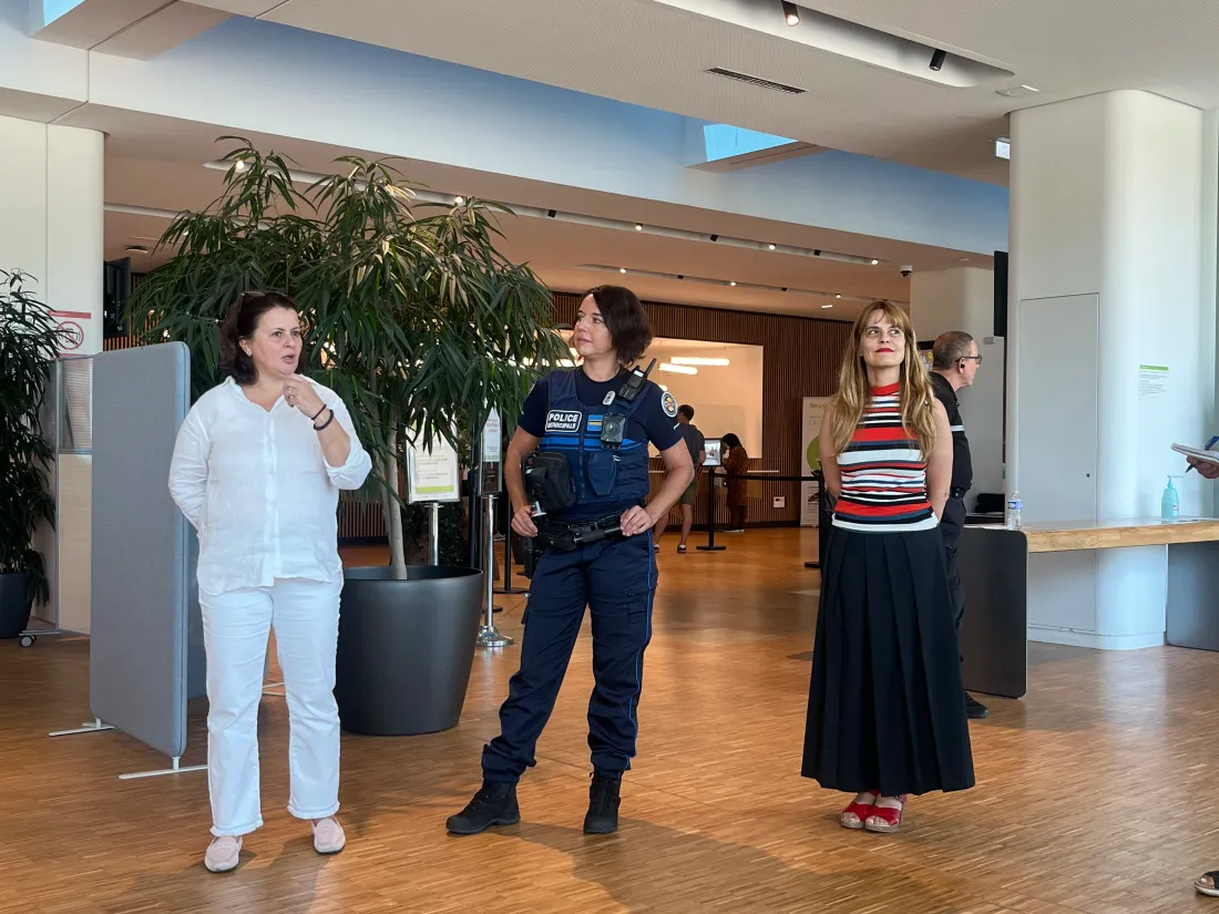 Conférence sur le dispositif des Lieux Refuges au centre administratif de Strasbourg 