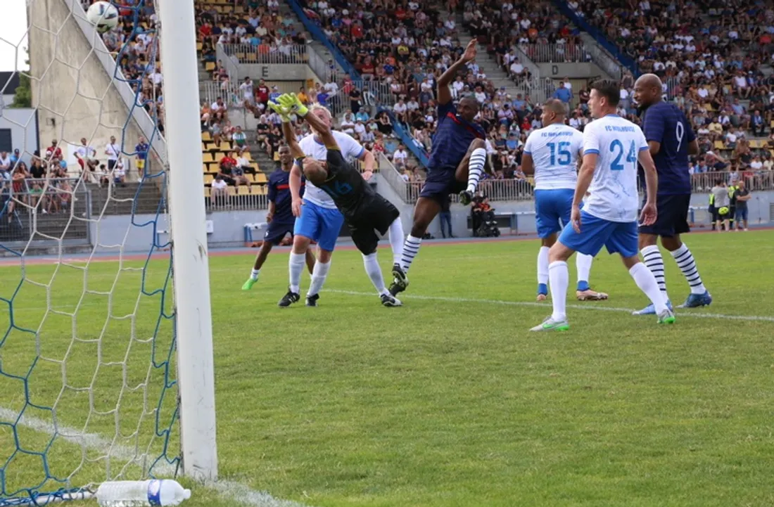 Une belle opposition s'est déroulée cet après-midi à Mulhouse, rappelant les grandes heures du club