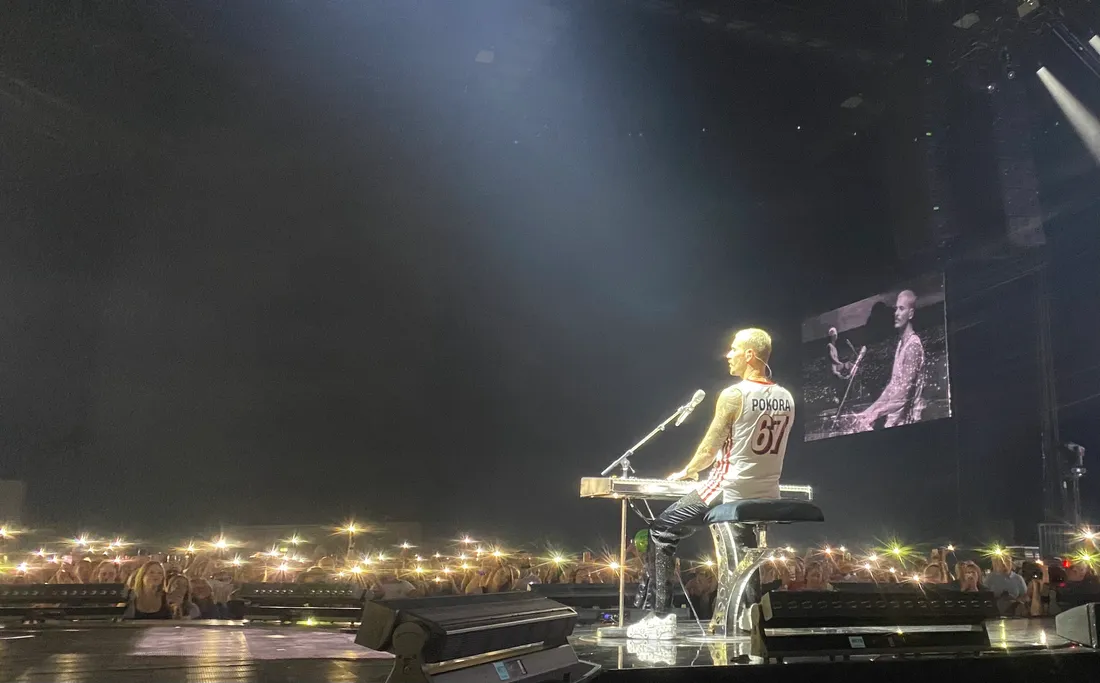 Le Zénith de Strasbourg était comble pour le concert de Matt Pokora.