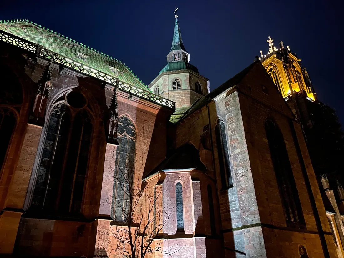 Des bâtiments publics comme l'Eglise Saint-Georges à Sélestat seront éteints de 22h30 à 6h