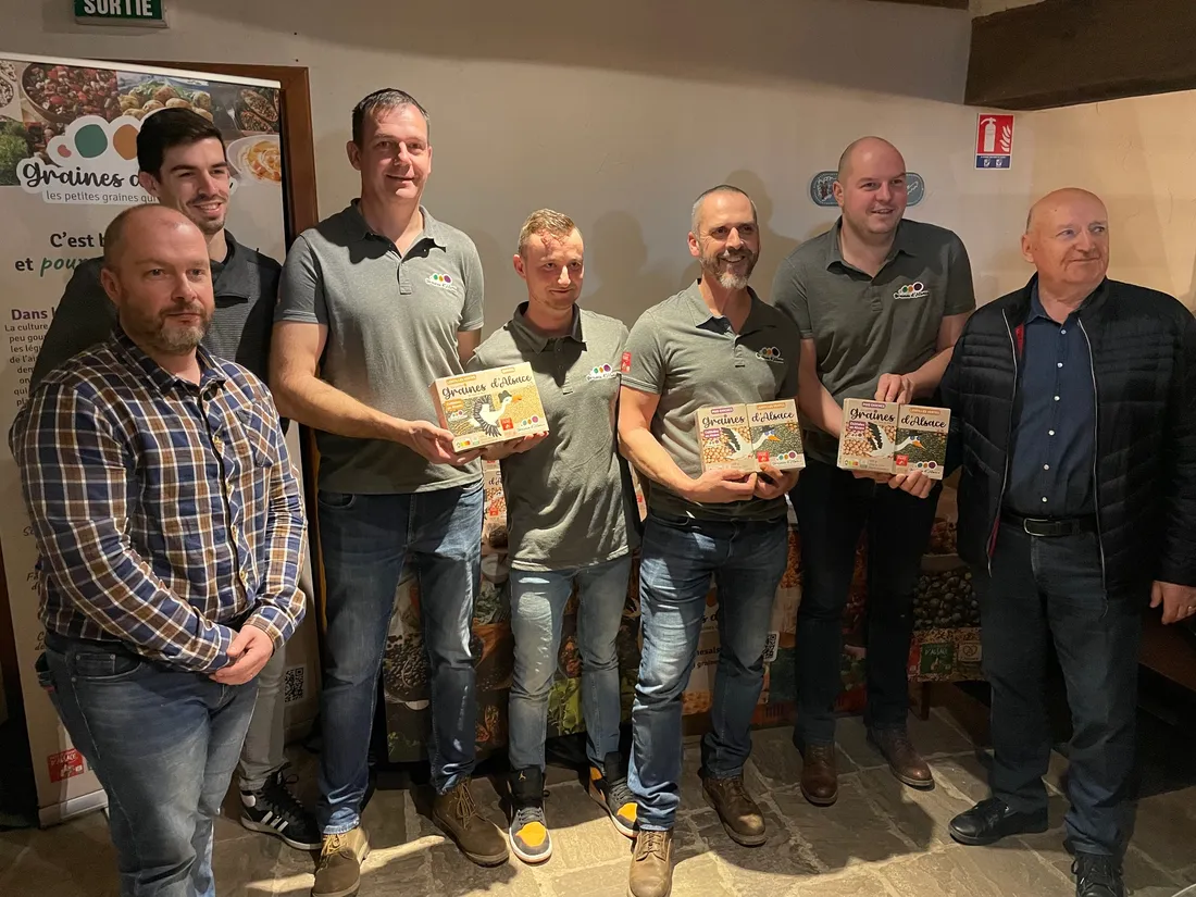 La filière des légumes secs se structure avec des agriculteurs et les "Fruits et légumes d'Alsace"