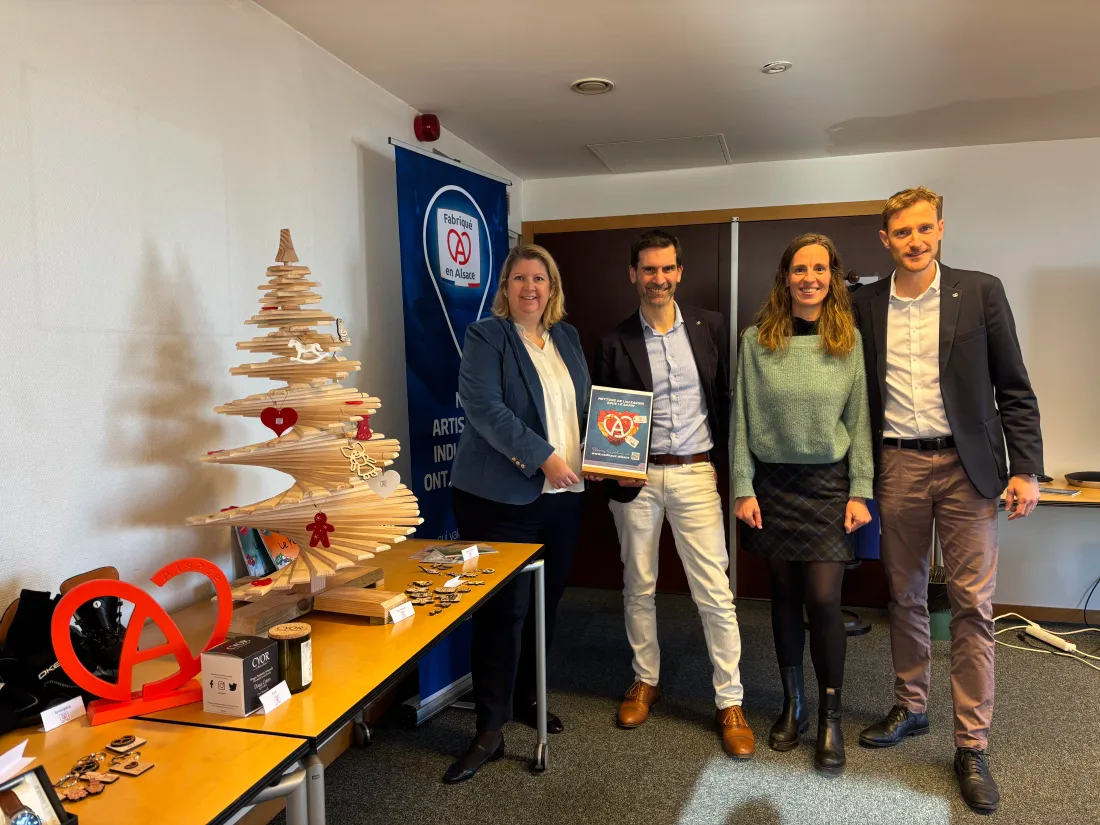 Mettons de l'Alsacien sous le sapin