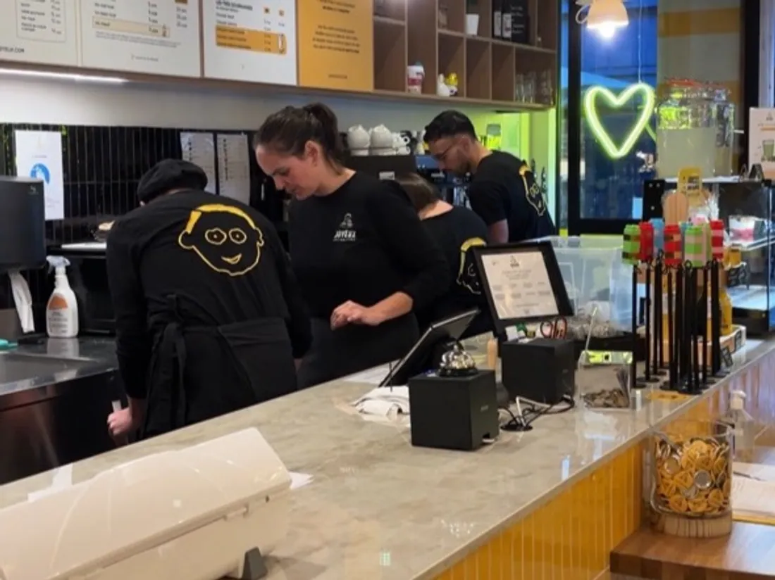 Le Café Joyeux, en plein centre de Strasbourg.