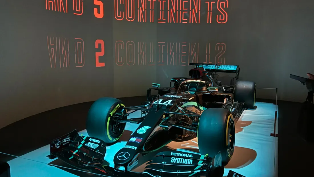 Mercedes W11 piloté par Lewis Hamilton / Crédit photo : Vivien Conraux