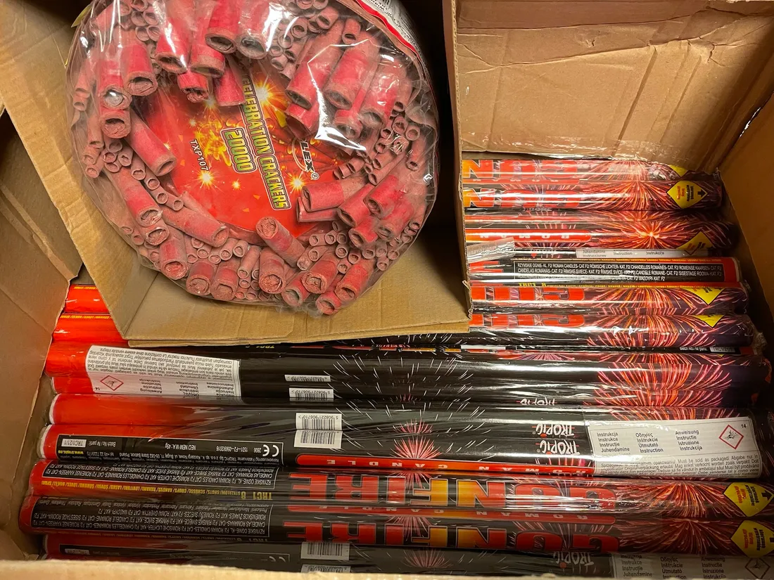 Une importante saisie d'artifices et de mortiers ce lundi 6 décembre à Strasbourg