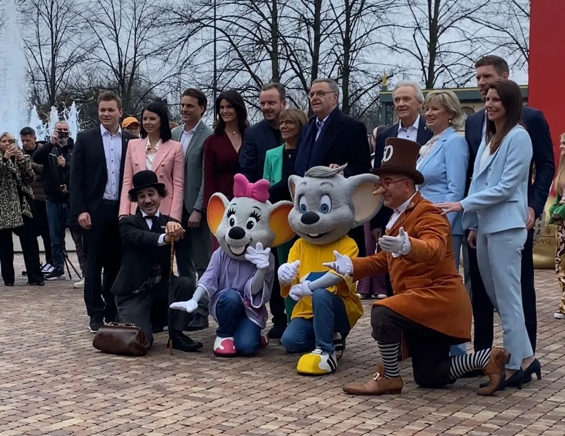 La famille Mack, prête à lancer une nouvelle saison à Europa-Park