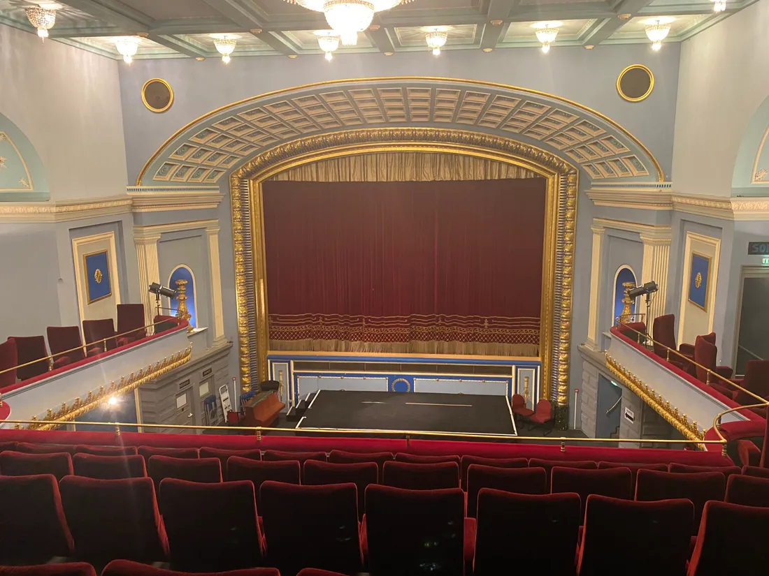 La grande salle de l'Odyssée, rebaptisée "Le Cosmos".