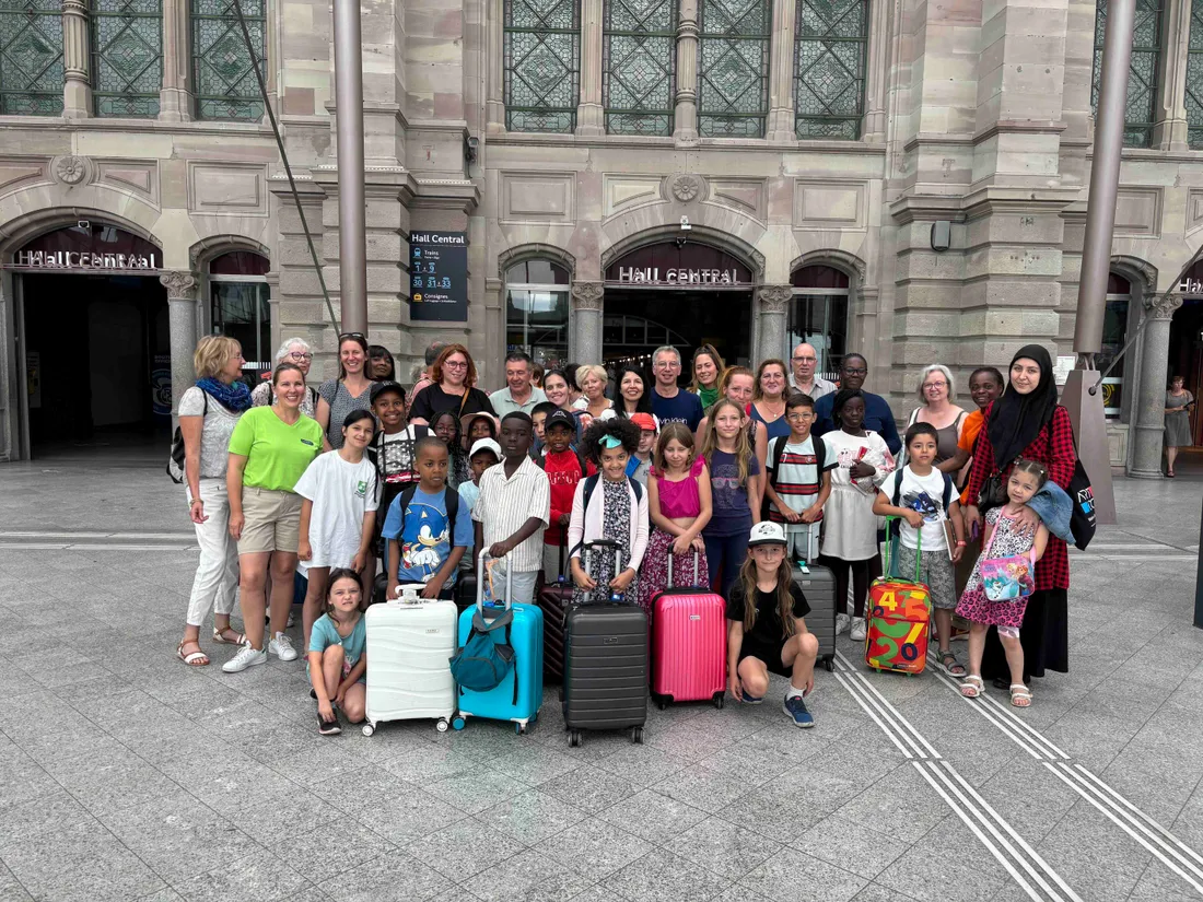 Les enfants ont rejoint leurs familles d'accueil