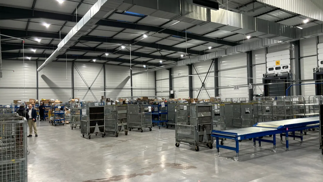 Le nouveau centre logistique de Vendenheim.