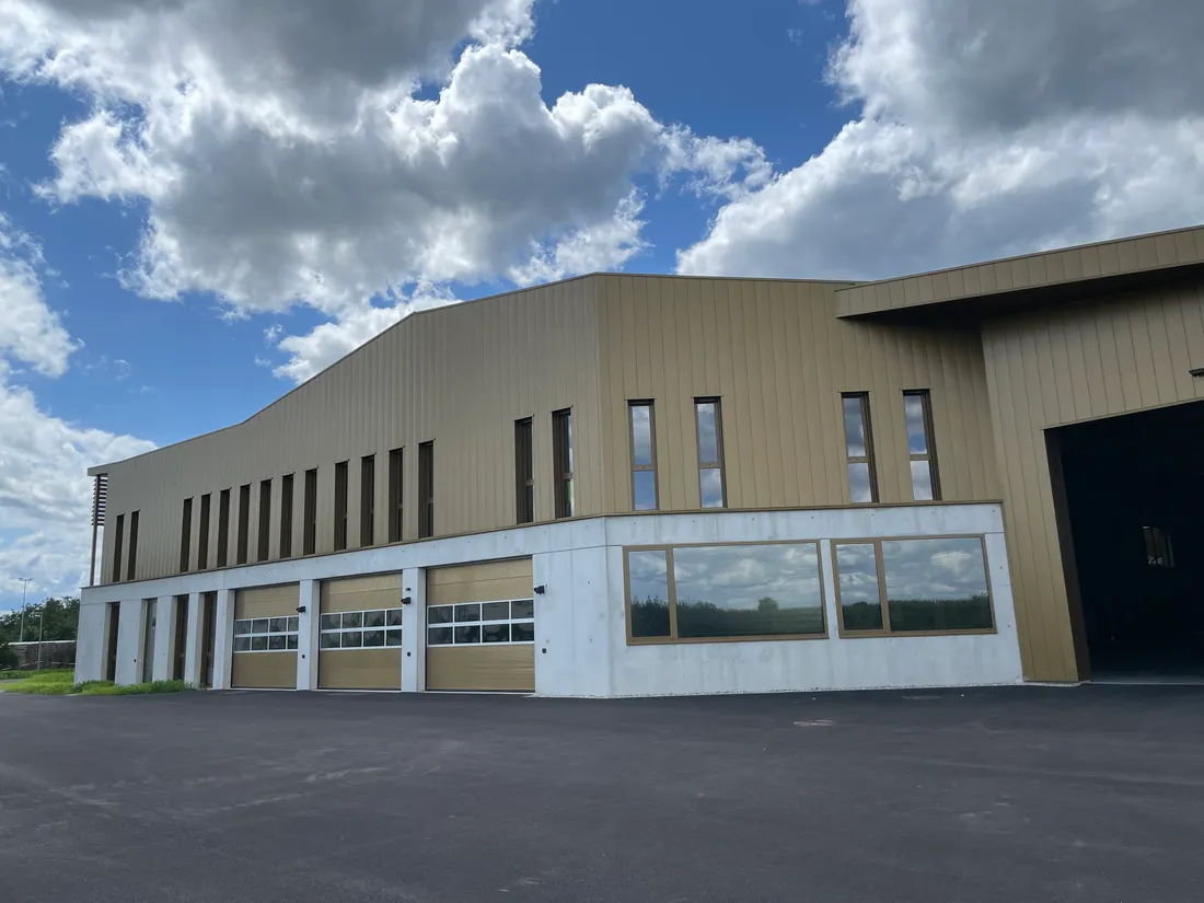 La nouvelle caserne des pompiers de Sélestat