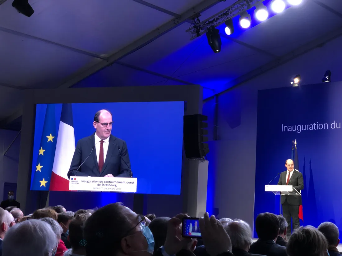 Jean Castex inaugure le GCO