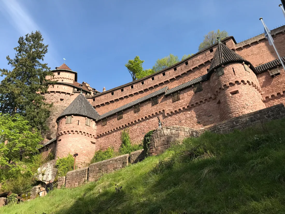 L'arrivée sera au Château du Haut-Koenigsbourg