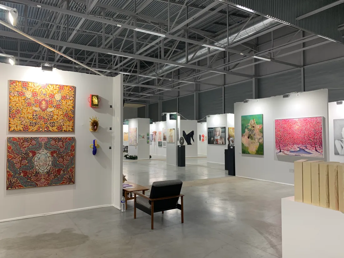 Plus de 10 000 m2, pour 57 galeries au Parc des Expositions de Strasbourg.