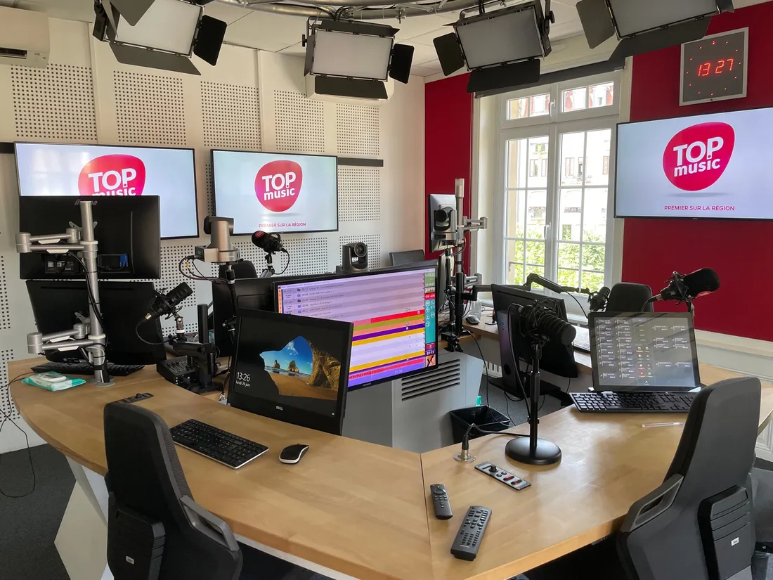 La magie de la radio... depuis notre studio à Strasbourg
