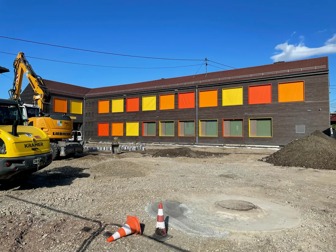 Les arbres remplaceront les engins de chantier dans peu de temps