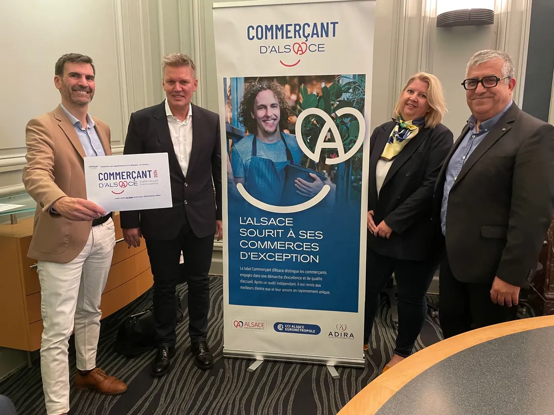 Le label "Commerçant d'Alsace" a été présenté officiellement à la CCI de Colmar