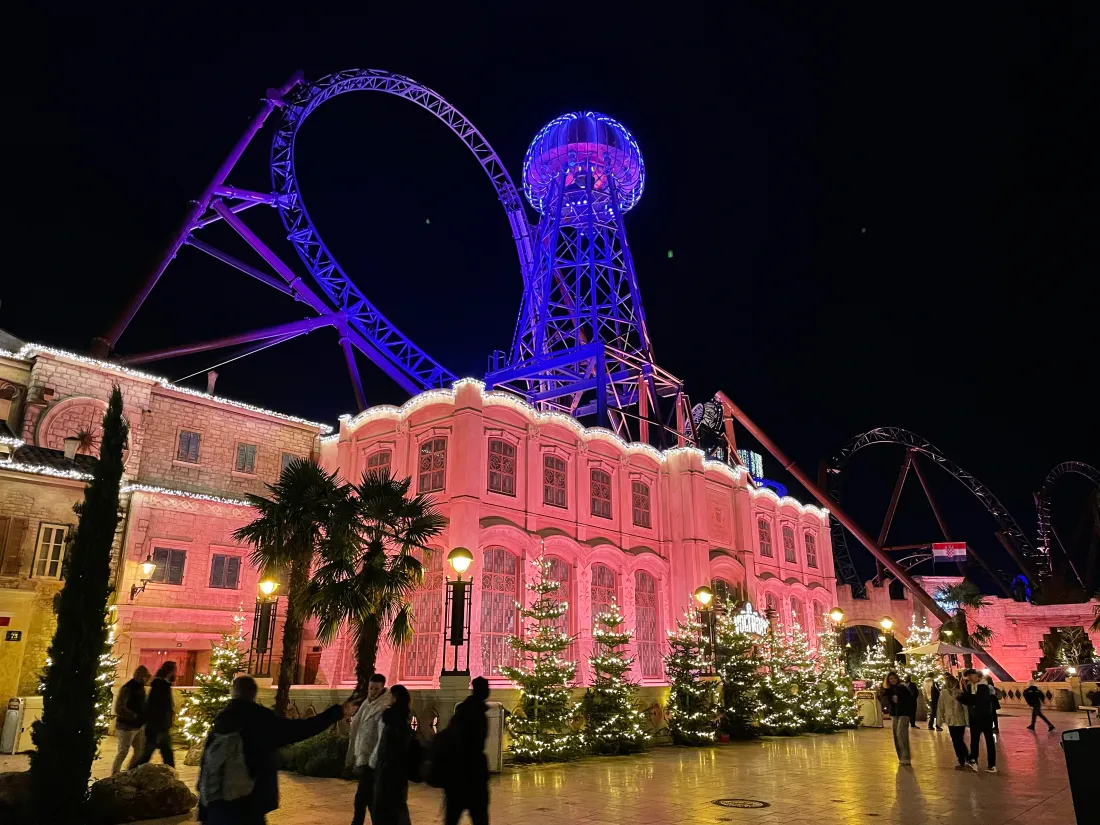 Premier hiver pour le Voltron à Europa-Park