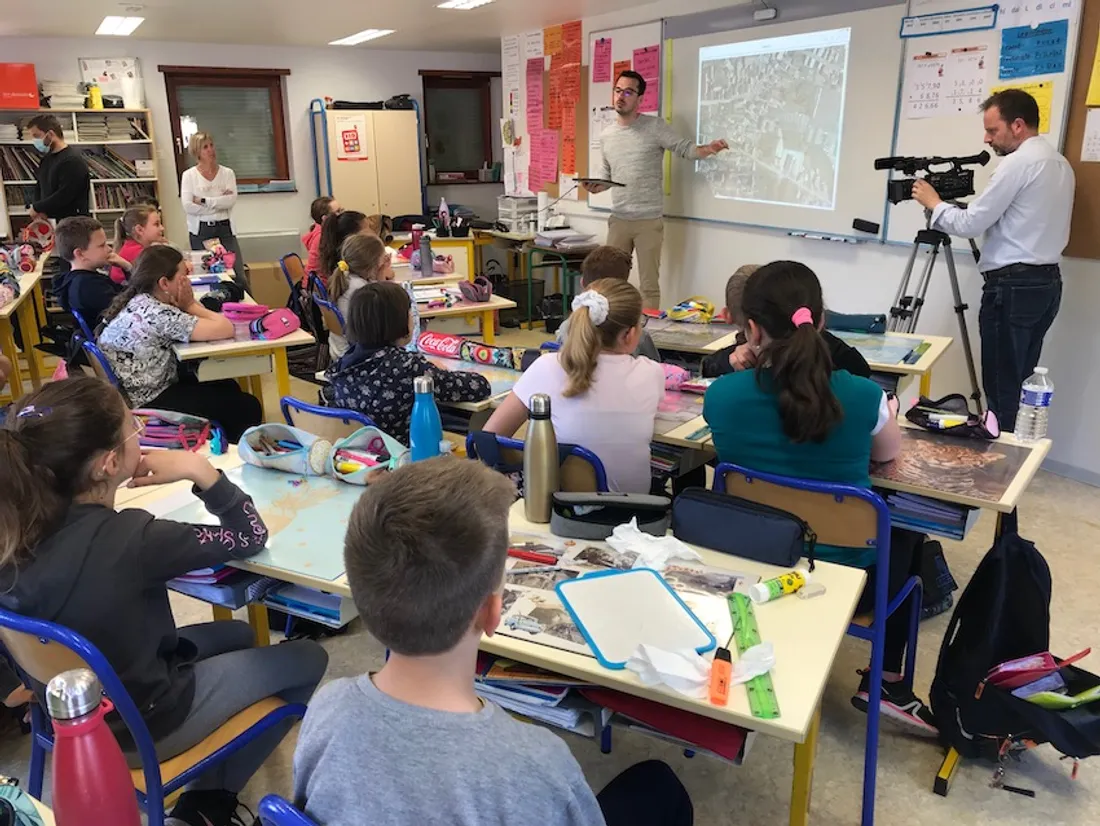 Les élèves de Baldenheim découvrent leur futur périscolaire