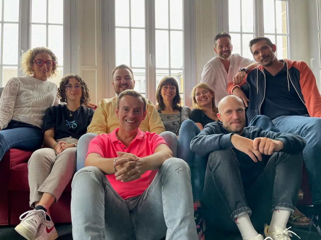 Une partie de l'équipe de Top Music pour la saison 2023-2024 : c'est parti !