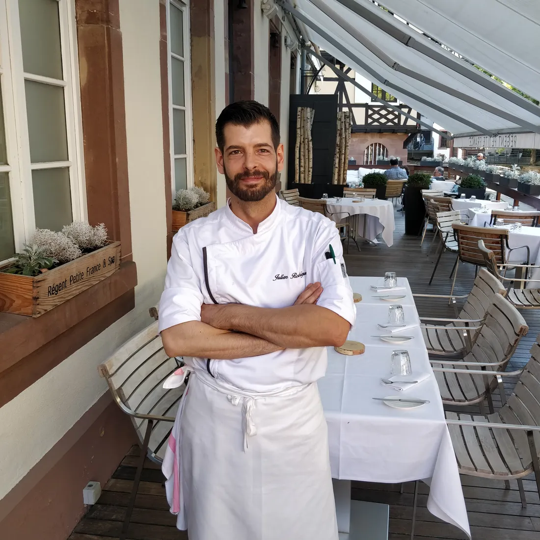 Le nouveau jeune chef Julien Rodriguez du Pont tournant à Strasbourg