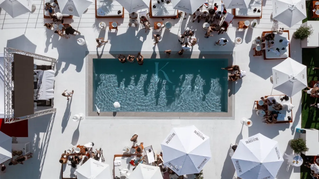 Ouverture de la piscine de K-Beach à Kehl, tout près de Strasbourg