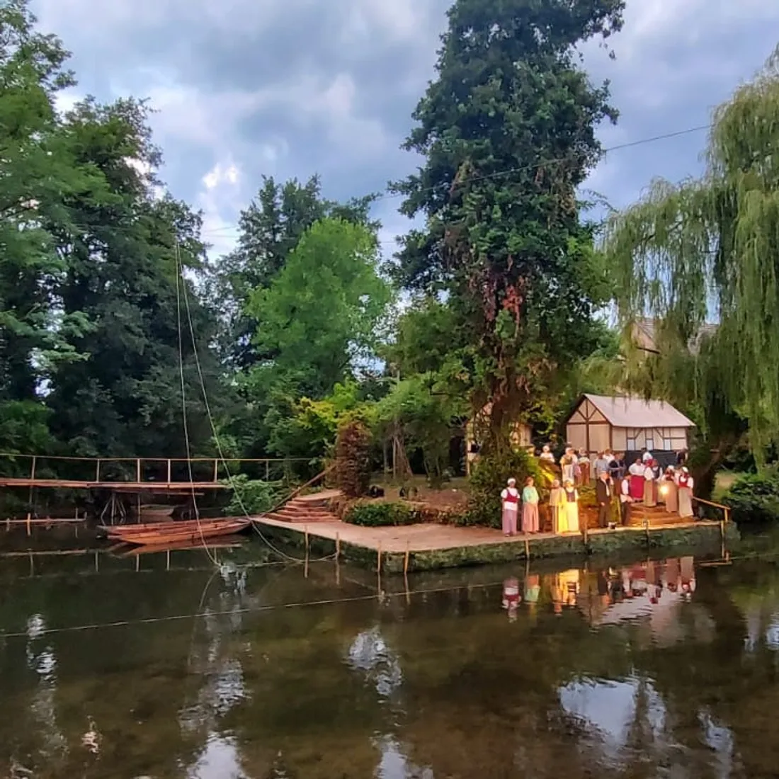 "L'Or du Rhin" est le spectacle présenté dès mercredi à Osthouse