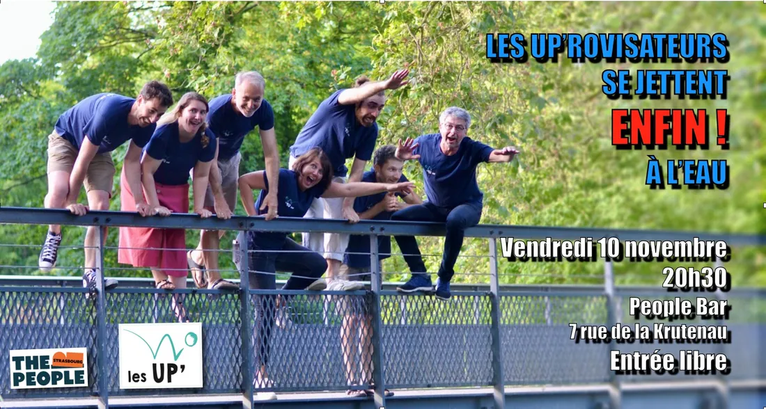 Les UP'rovisateurs se jettent enfin à l'eau !