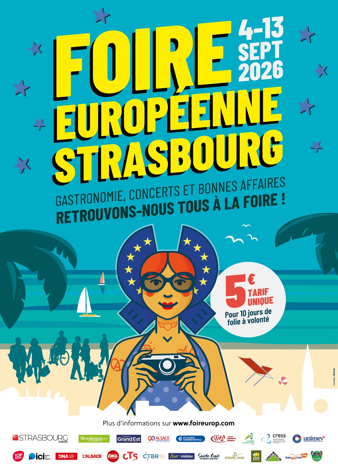 La Foire Européenne de Strasbourg revient du 4 au 13 septembre 2026