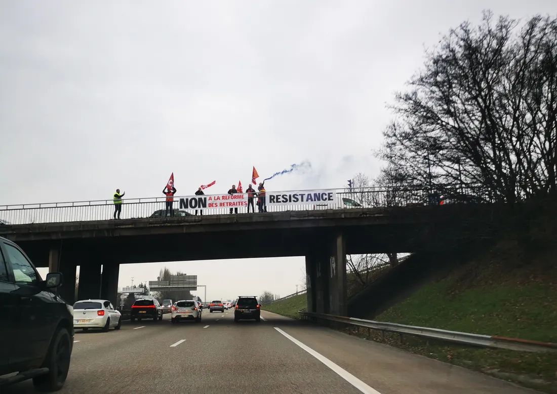 Manif autoroute
