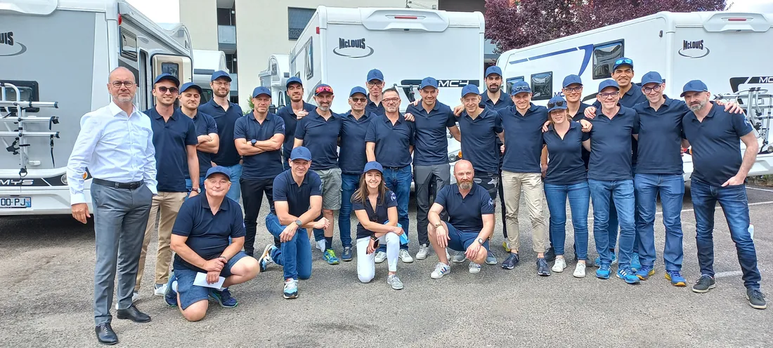 Les salariés du groupe OTE mobilisés contre la maladie de Charcot