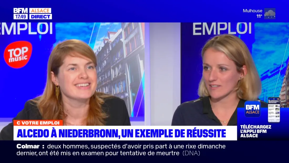 Maud Steininger, créatrice de la marque de cosmétiques Alcedo