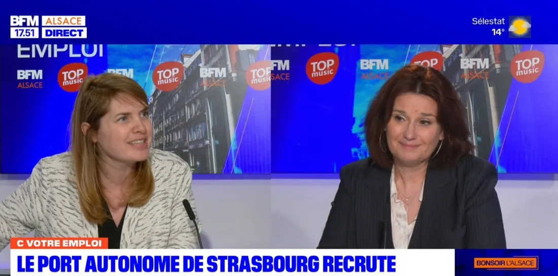 L'invitée de "C Votre Emploi", Claire Merlin, DG Ports de Strasbourg