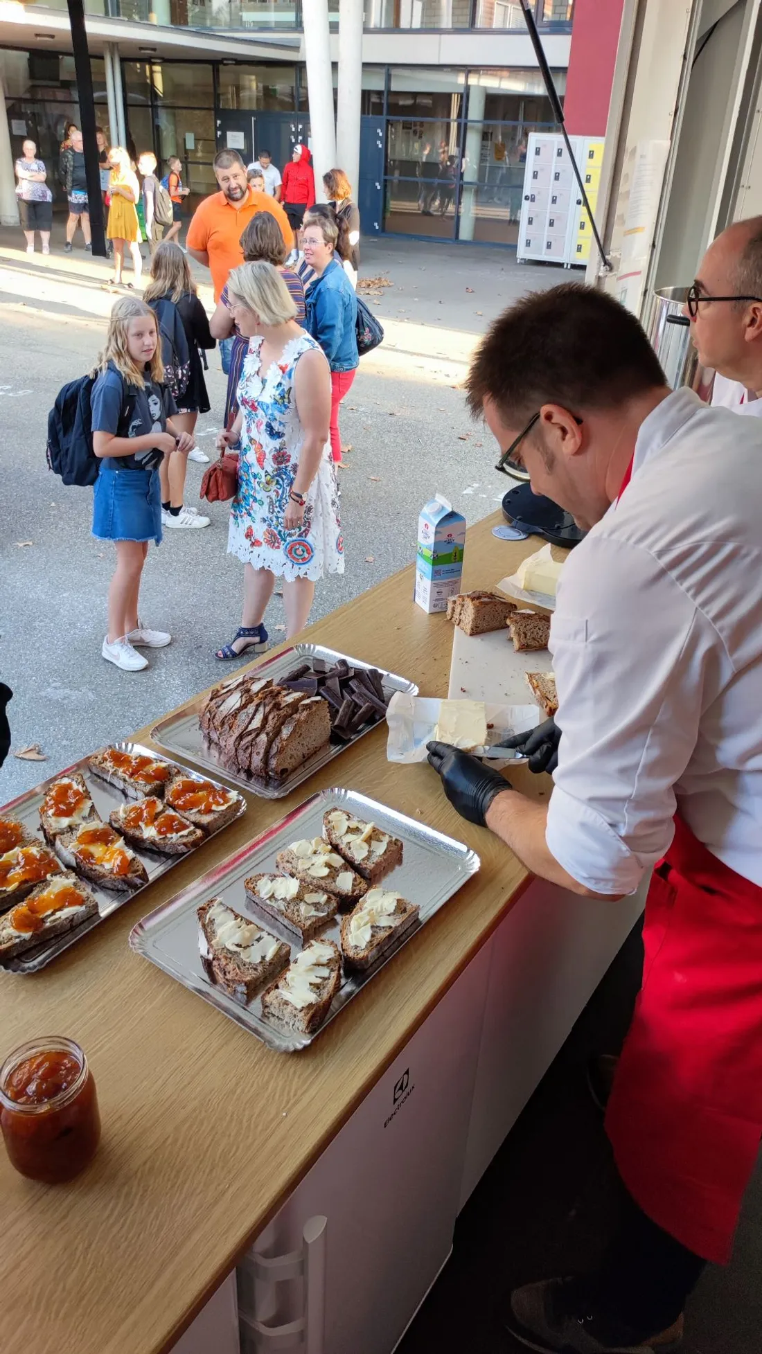 Petit dej au collège
